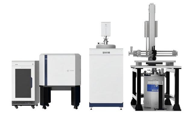 Microscope à sonde à balayage pour azote (SNVM)