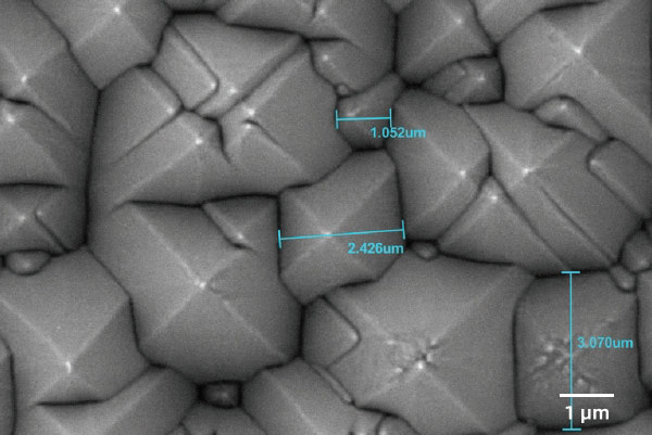 sem image analysis - Solar Cell