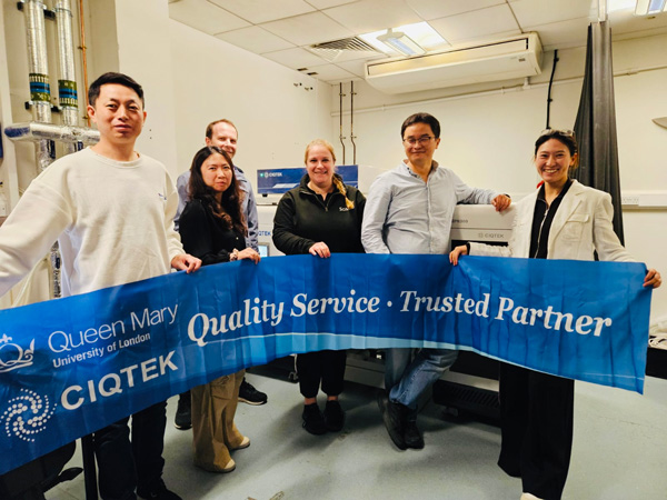 CIQTEK and Queen Mary University EPR Teams