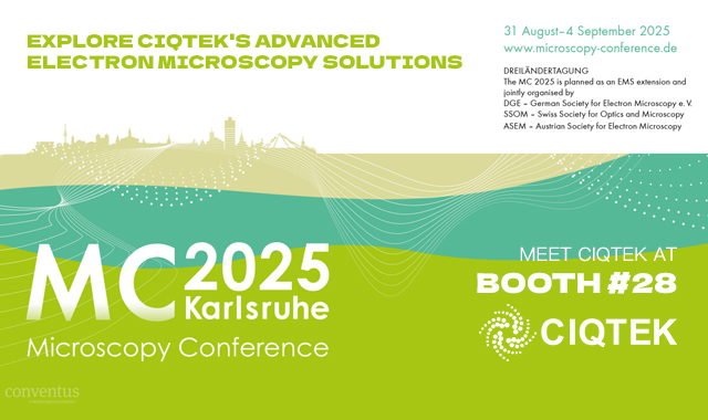CIQTEK exposera à la conférence sur la microscopie MC2025 à Karlsruhe, en Allemagne
