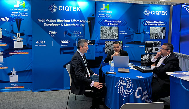 CIQTEK présente ses solutions de microscopie électronique et de RMN/RPE au Pittcon 2026, aux États-Unis.