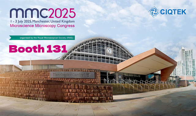 CIQTEK au congrès Microscience Microscopy Congress 2025 à Manchester, stand n° 131