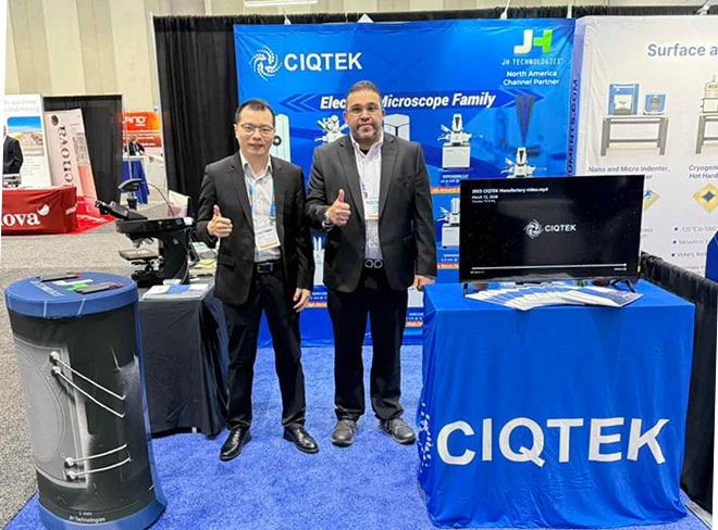 CIQTEK présente ses solutions de microscopie électronique au congrès The Minerals, Metals & Materials Society (TMS) 2026, aux États-Unis.