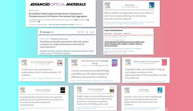 La spectroscopie CIQTEK EPR contribue aux publications scientifiques destinées aux utilisateurs de la recherche