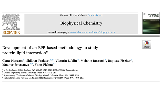 Le CIQTEK EPR200M permet la recherche sur la protéine tau membranaire évaluée par les pairs à l'Université de Bordeaux, en France.