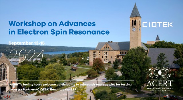 CIQTEK à la National Resource for Advanced Electron Spin Resonance Spectroscopy (ACERT), du 13 au 15 septembre 2024