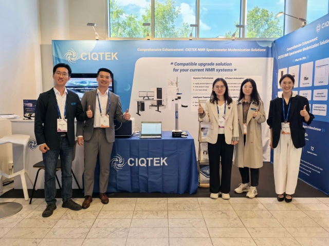 CIQTEK EPR and NMR Solutions Spark Interest at EUROMAR 2025